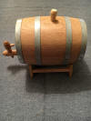 3ltr Wooden Barrel