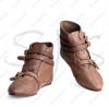 3 Buckle Medieval Ankle Boot
