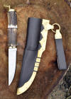 Viking Knife staghorn hilt